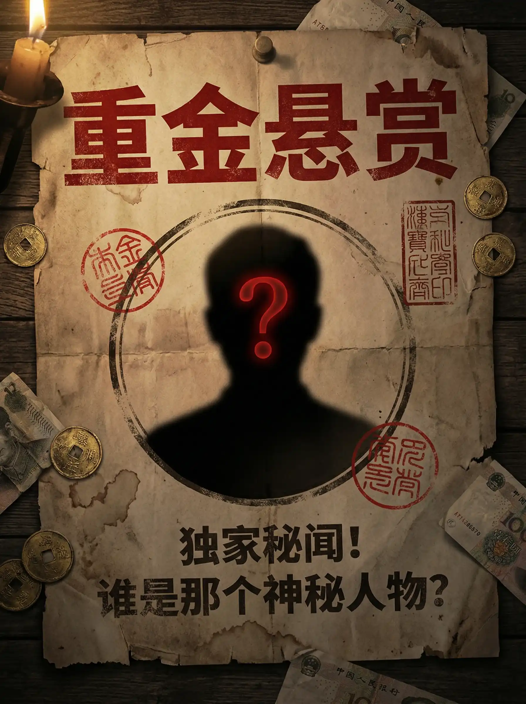轻量版 - 重金悬赏线索征集令